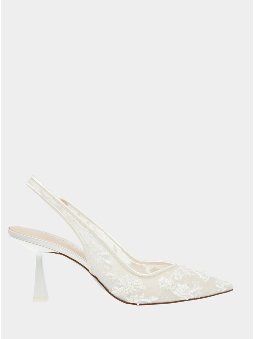 Betsey Johnson Nikki Ivory Bridal Heel